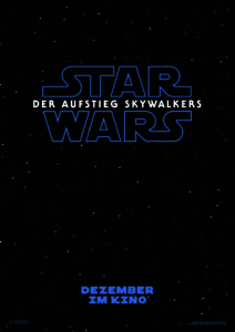 Star Wars: Der Aufstieg Skywalker - 2019 - Poster