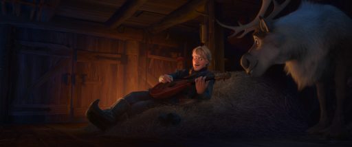 "FROZEN" (L-R) KRISTOFF and SVEN. ©2013 Disney. All Rights Reserved.