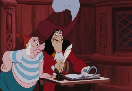 Smee and Captain Hook plan