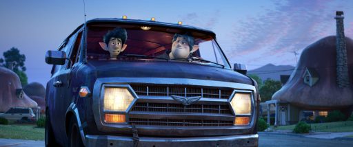 OH BROTHERS – In Disney and Pixar’s “Onward,” two teenage elf brothers embark on an extraordinary quest in a van named Guinevere to discover if there is still a little magic left in the world. Featuring Tom Holland as the voice of Ian Lightfoot, and Chris Pratt as the voice of Ian’s older brother, Barley, “Onward” opens in U.S. theaters on March 6, 2020. ©2019 Disney/Pixar. All Rights Reserved.